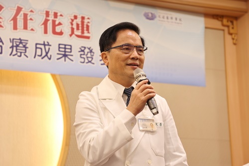 林欣榮表示，引進CAR-T治療，就是讓病人與家屬能在花蓮找到癌症治療的希望