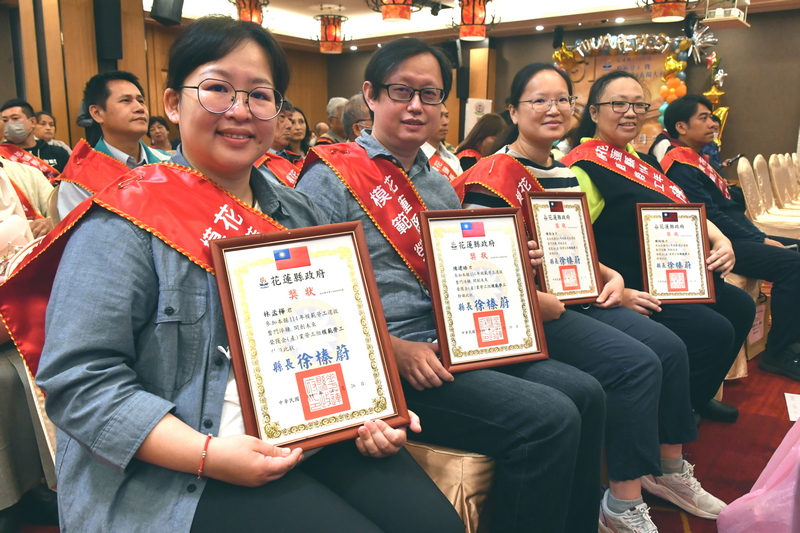 守護東台灣從老到小健康不打烊  花蓮慈院護理女力男丁獲模範勞工表揚