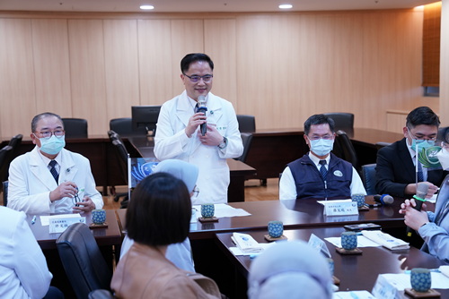 林欣榮院長指出，花蓮慈院骨髓移植多年經驗的專家團隊，可協助印尼慈院培養出專業醫護人員，達到  上人慈悲利他行菩薩道願景