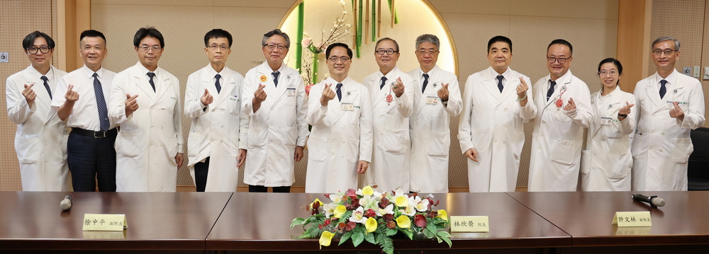 平平安安迎新傳承　花蓮慈院院長室新年度團隊布達