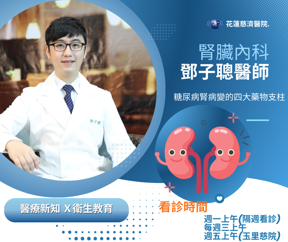 糖尿病腎病變的四大藥物支柱