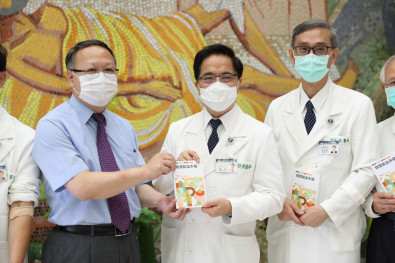 花蓮慈院院長林欣榮特別感謝台北捐血中心長期提供穩定充足的血品造福花東地區