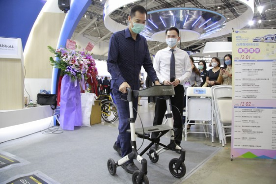 《2022台灣醫療科技展》晶片刺激療法　讓脊損傷友走出希望之路