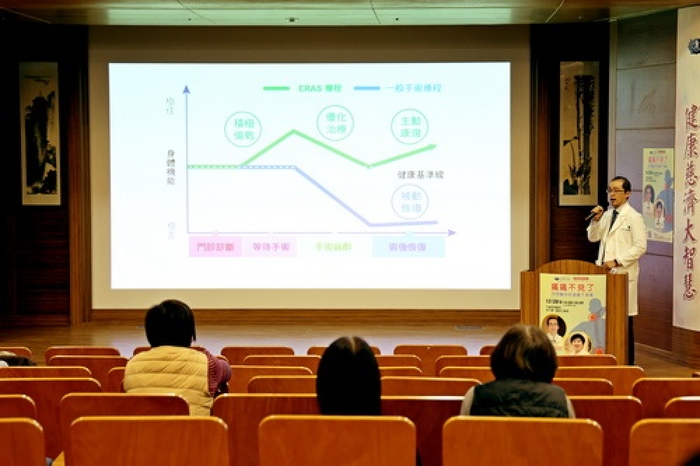 手術後加速康復(ERAS)　緩解病人術後疼痛